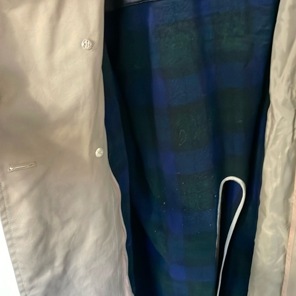 Vintage Christopher Hayes Men’s Tan Trench Coat Size 40R - Picture 13 of 16